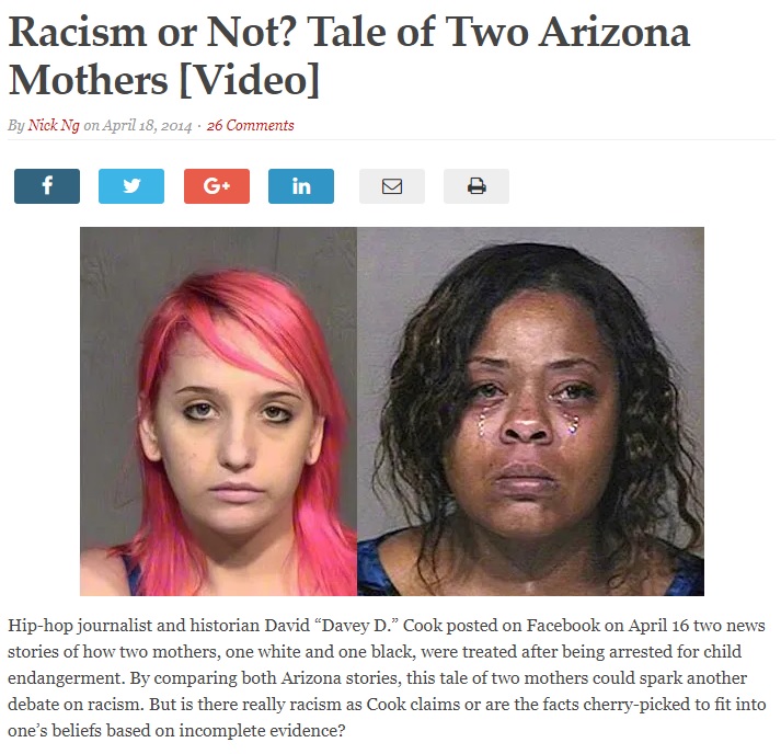 tale of two arizona mothers, racism, child endangerment, arizona